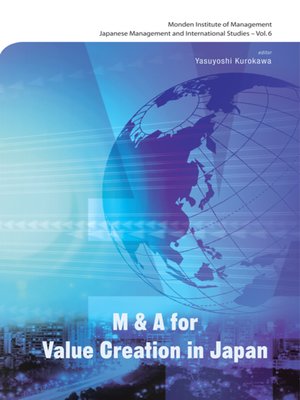 cover image of M&a For Value Creation In Japan